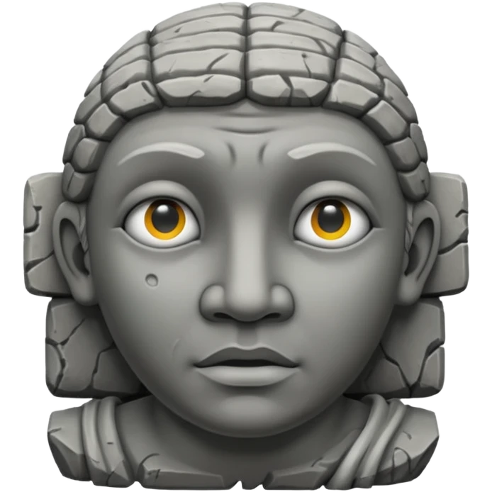 Ancient Stone Statue emoji