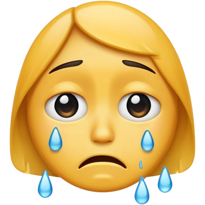 crying face emoji emoji