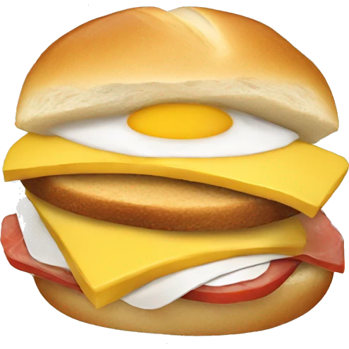 breakfast sandwich emoji
