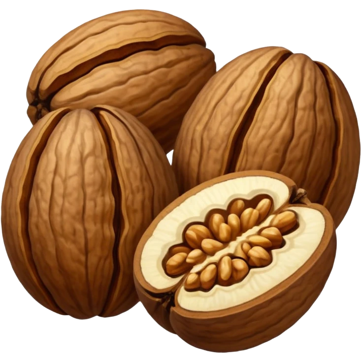 Walnut nuts emoji