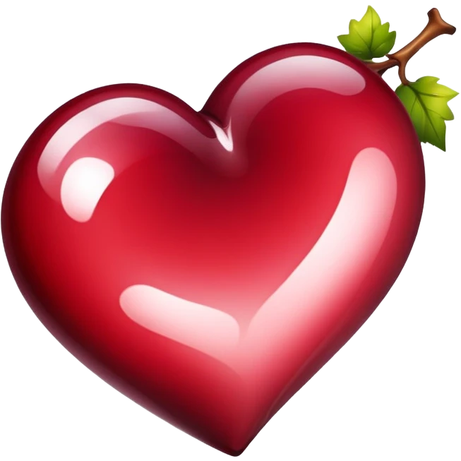 Winered heart emoji