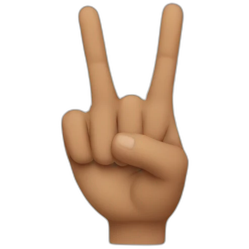 Gang sign emoji
