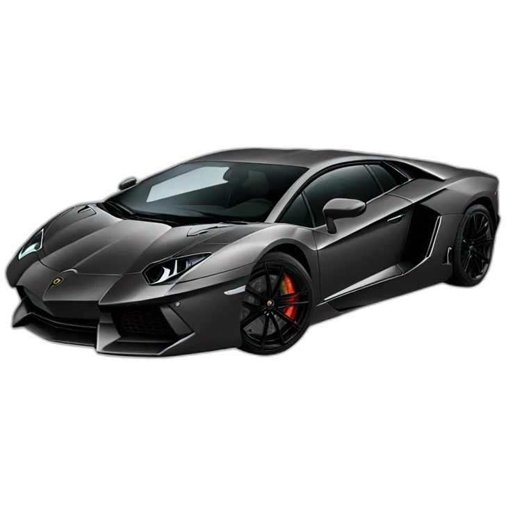 lamborghini aventador emoji