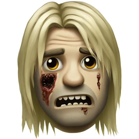 Zombie Kurt cobain  emoji