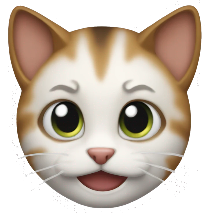 Mewing emoji