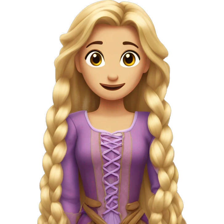 rapunzel emoji