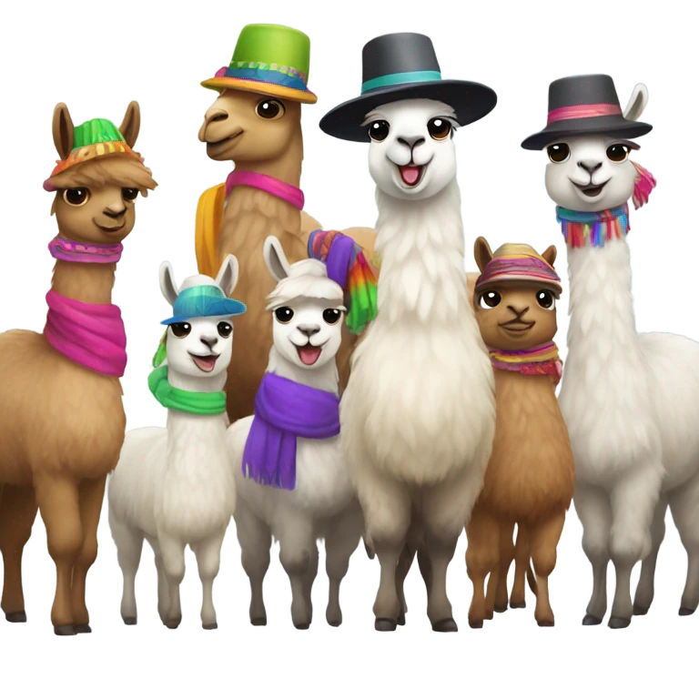 Llama gang emoji