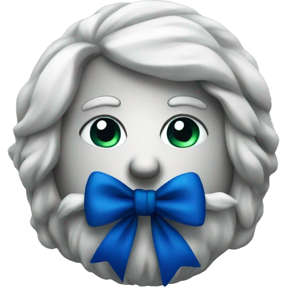  money with dark blue bow emoji
