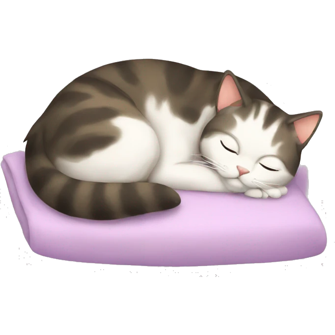 Cat sleep emoji