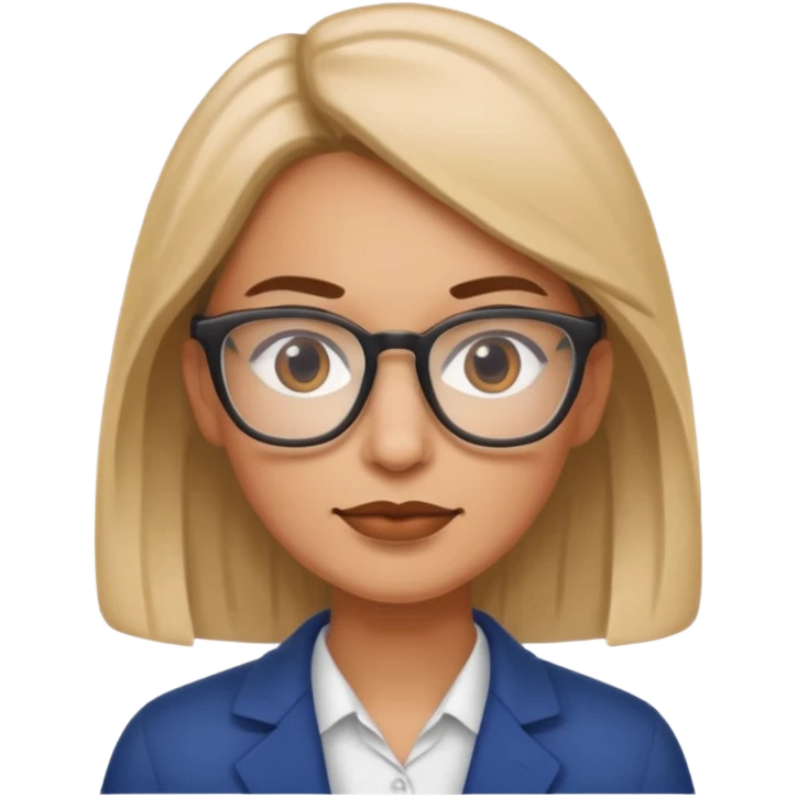 Преподаватель французского языка в стиле iOS  emoji