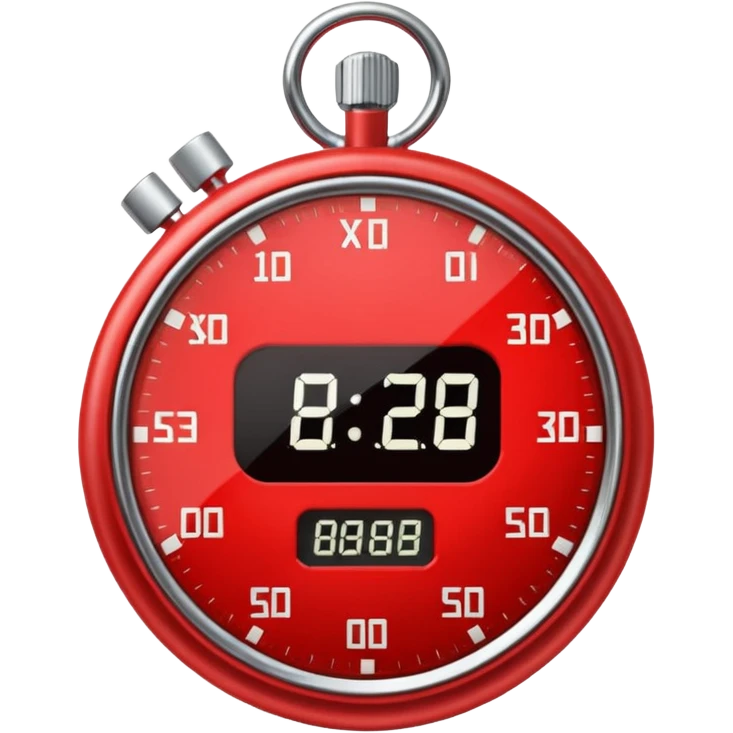 red  Stopwatche emoji