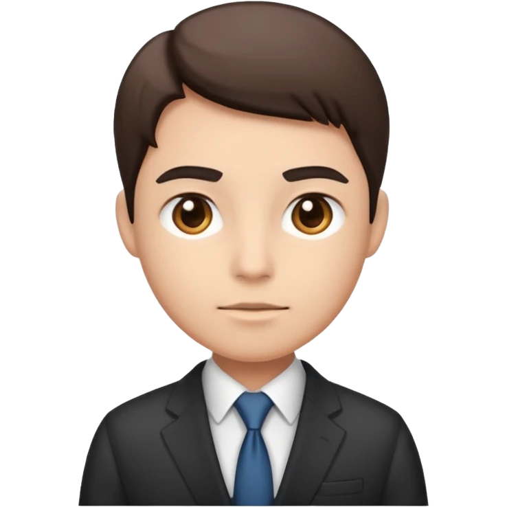 Business suit emoji