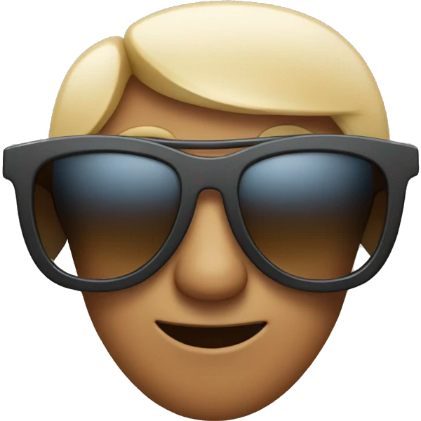 Heard with sunglasses  emoji