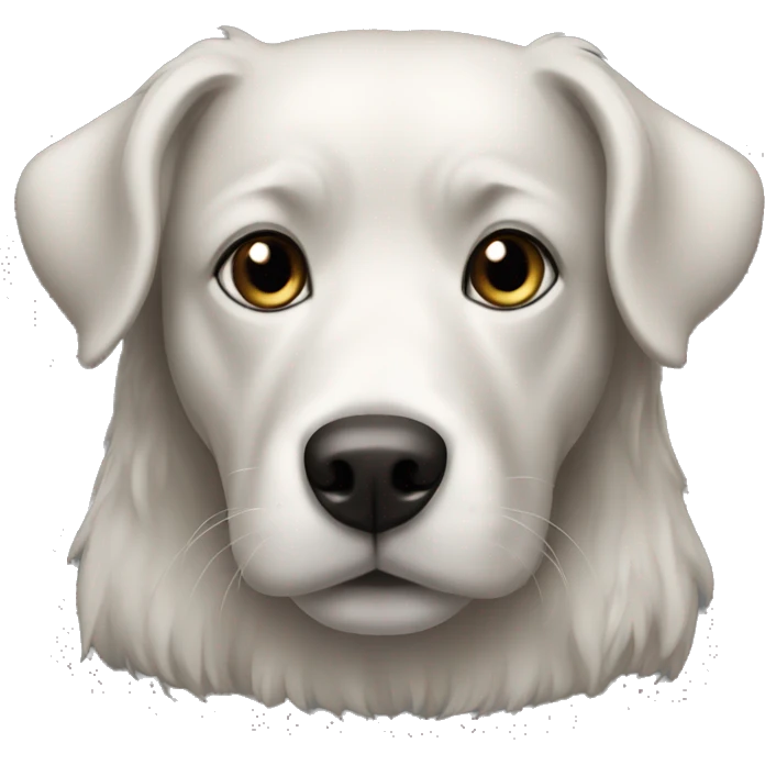 Dog black  emoji