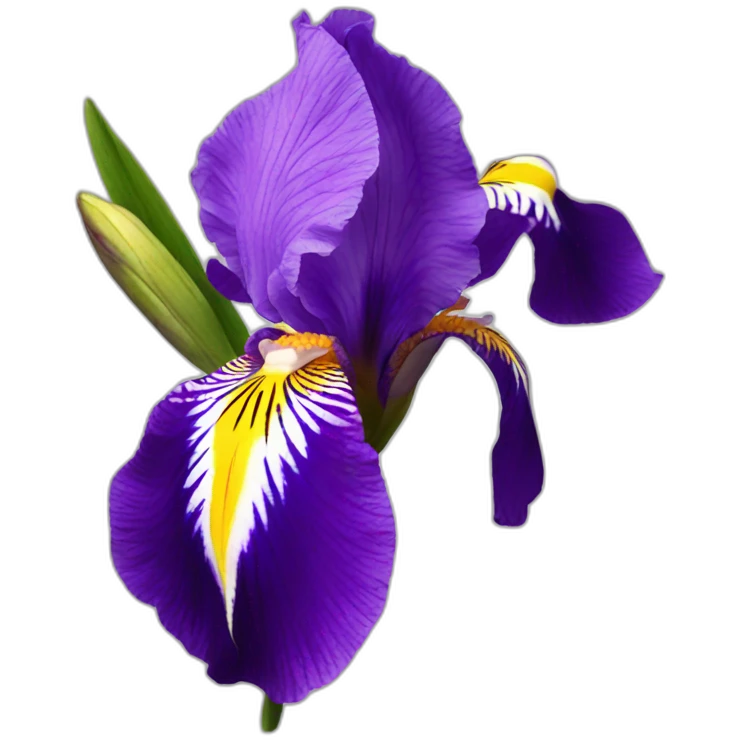 iris-flower emoji