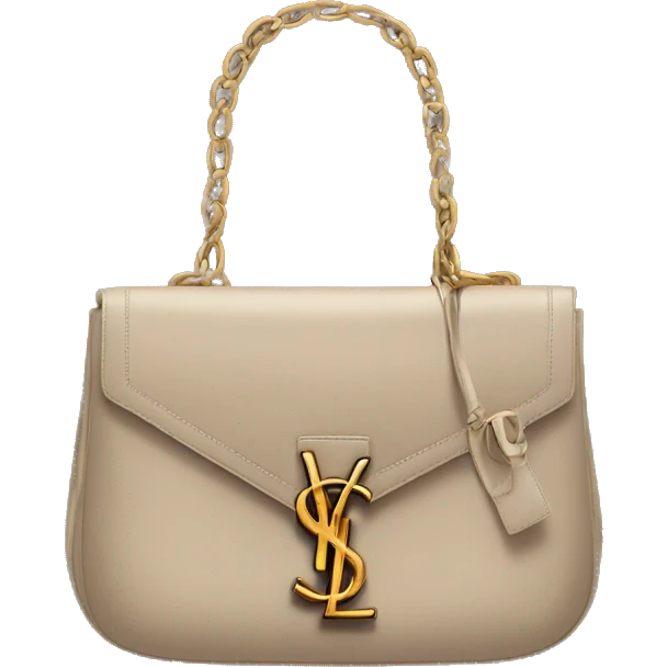 YSL bag emoji
