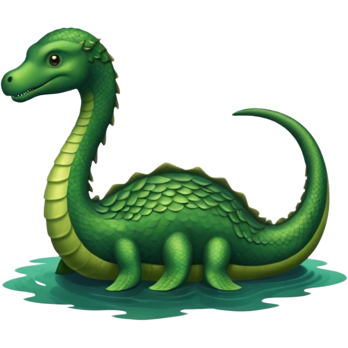 Loch Ness monster emoji