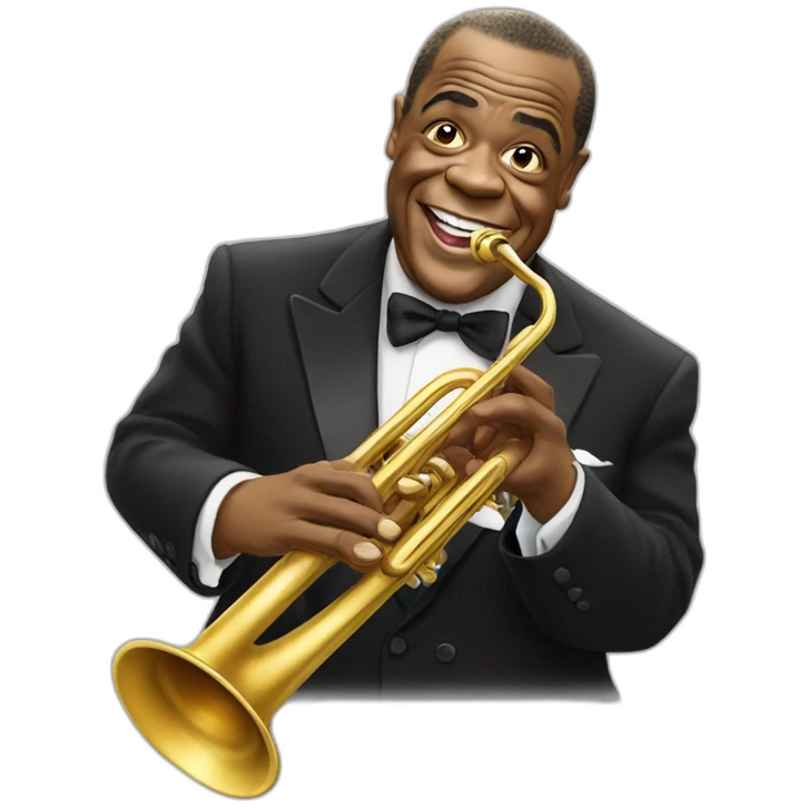 Louis Armstrong emoji