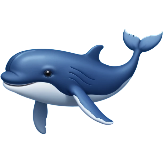 whale swimming in sea emoji