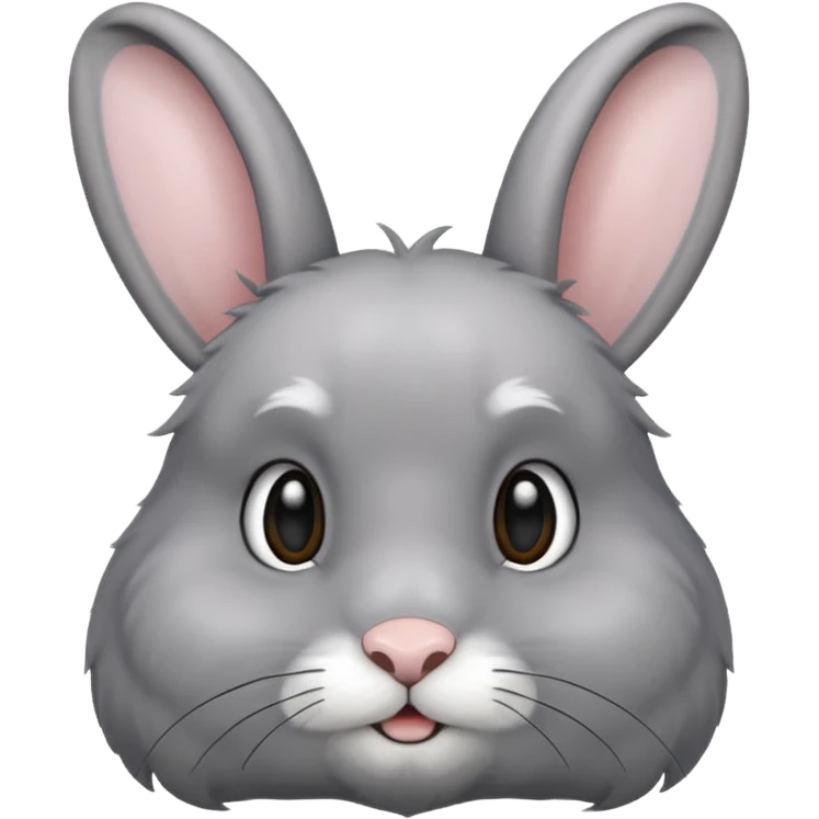 gray rabbit emoji