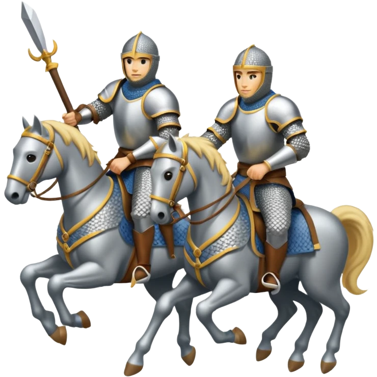 two men jousting  emoji