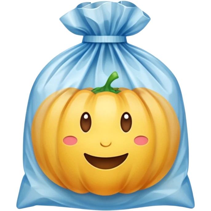 polythene grocery bag emoji