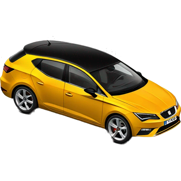 Seat leon black emoji