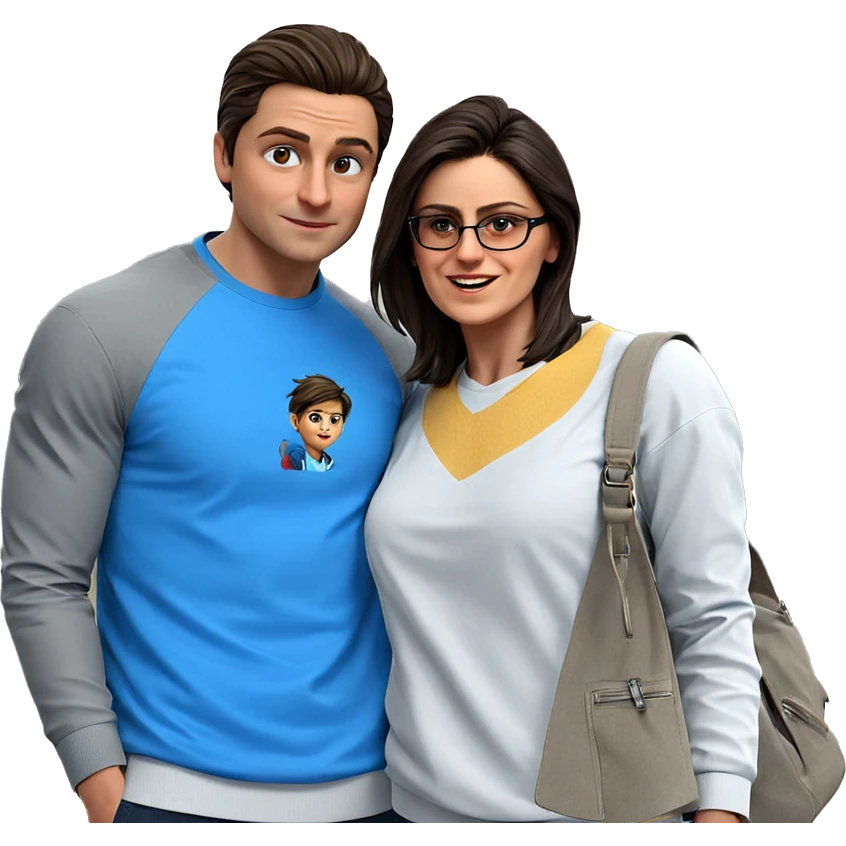 boys in stylish outfits emoji