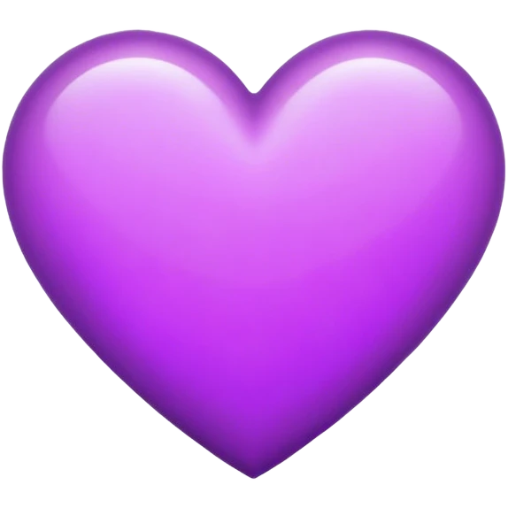 Purple love  emoji
