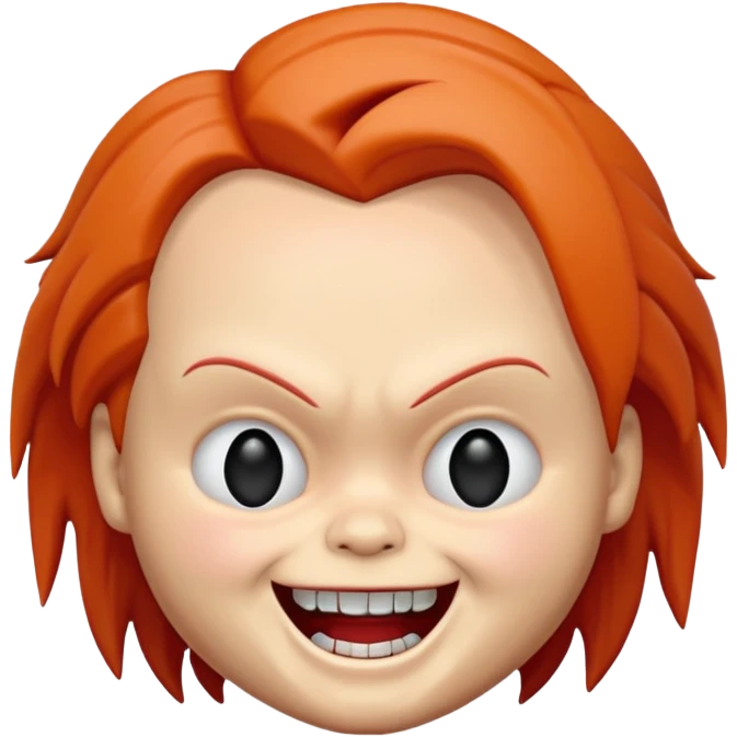 Un emojin de chuky emoji