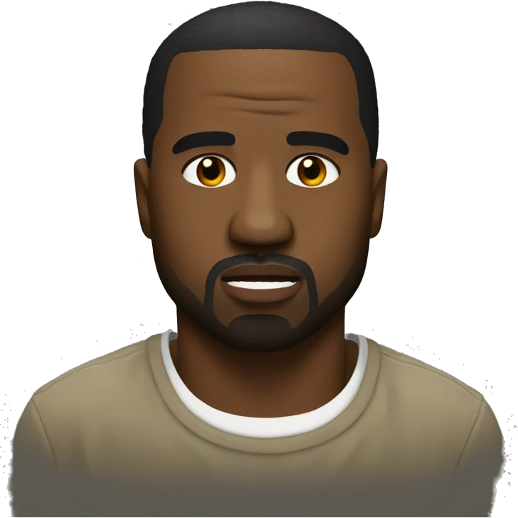 kanye west bear emoji