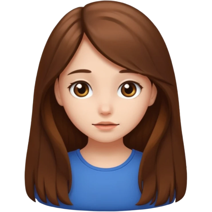 shy girl  emoji