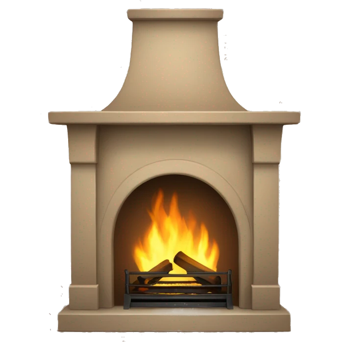 Light brown fireplace emoji