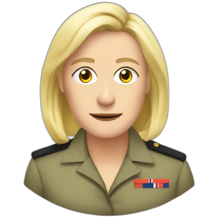 Marine lepen emoji