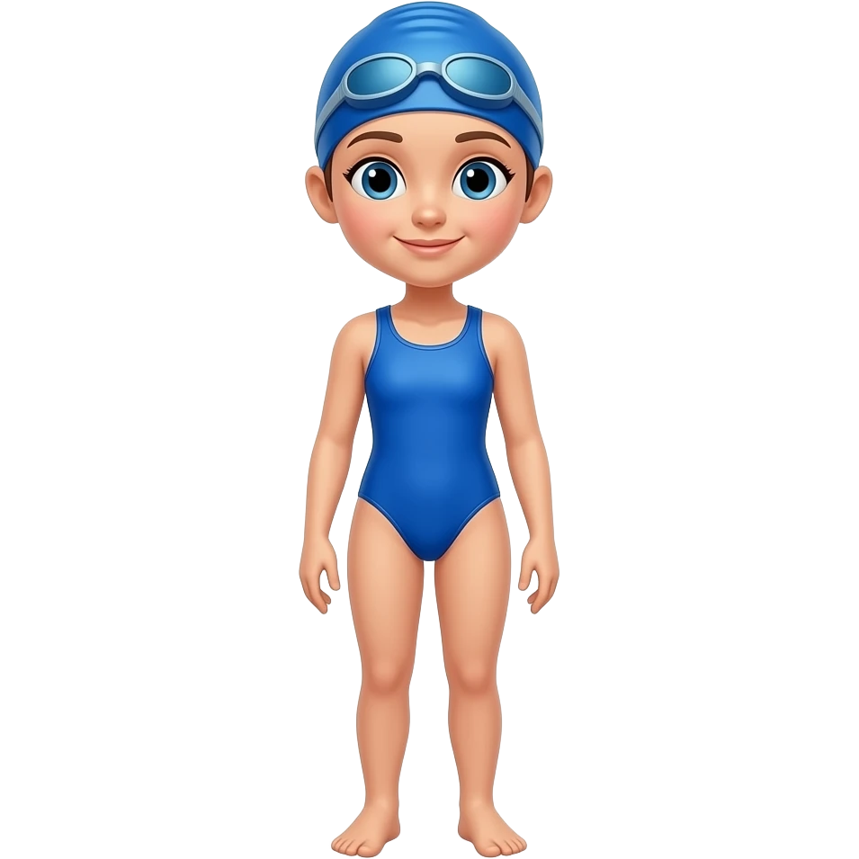 girl swimmer emoji