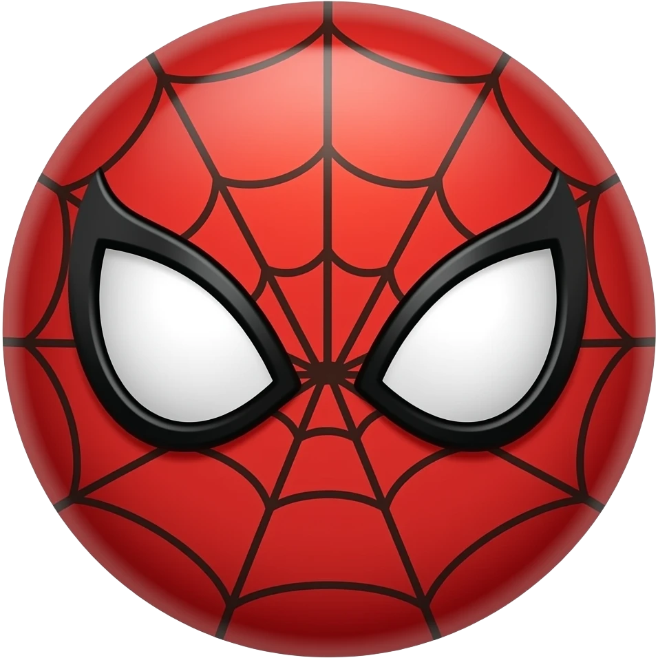 Spider man logo emoji
