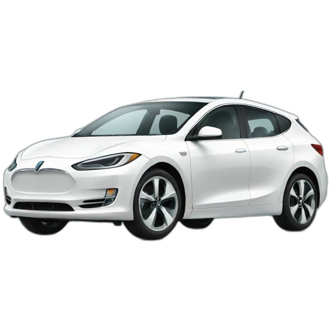 Car-electric emoji