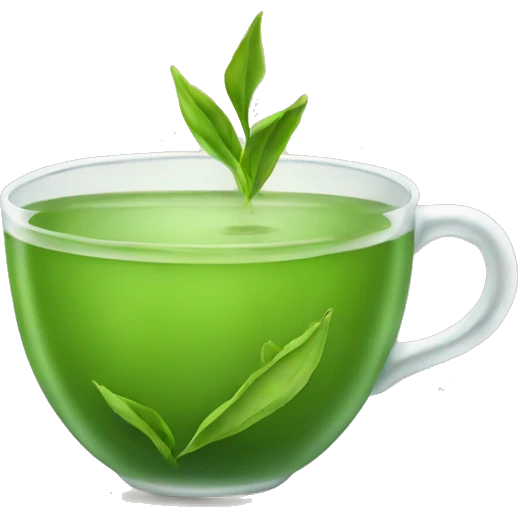 green tea emoji