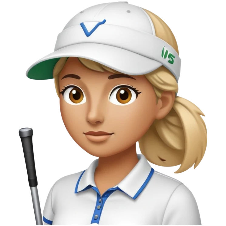 Women golfing emoji