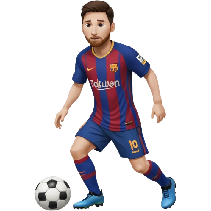 Is like a messi fcbarcelona emoji