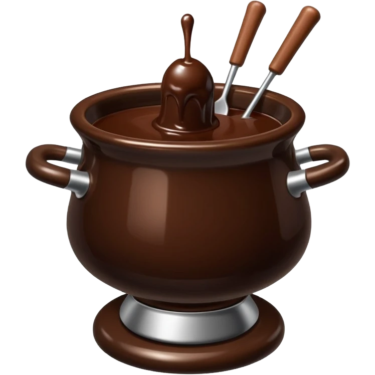 Chocolate fondue emoji