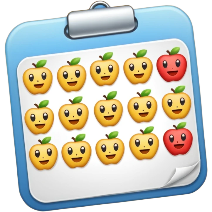 test list emoji
