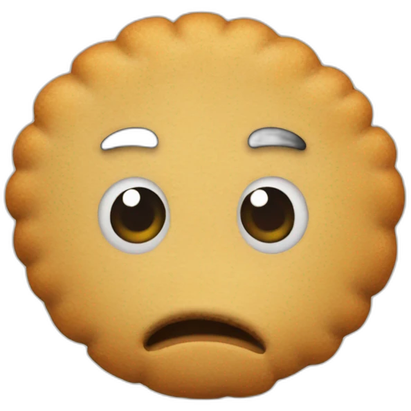 Rugbymen mange une biscotte emoji