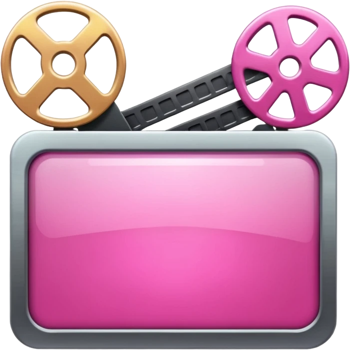 cinema pink tools emoji