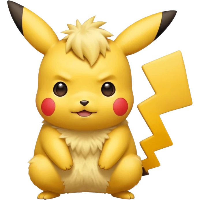 Pikachu snuggly emoji