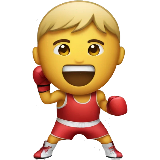 Boxing emoji