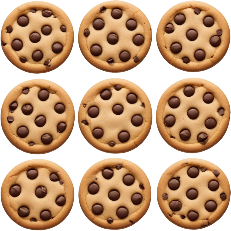 chocolate chip cookie emoji