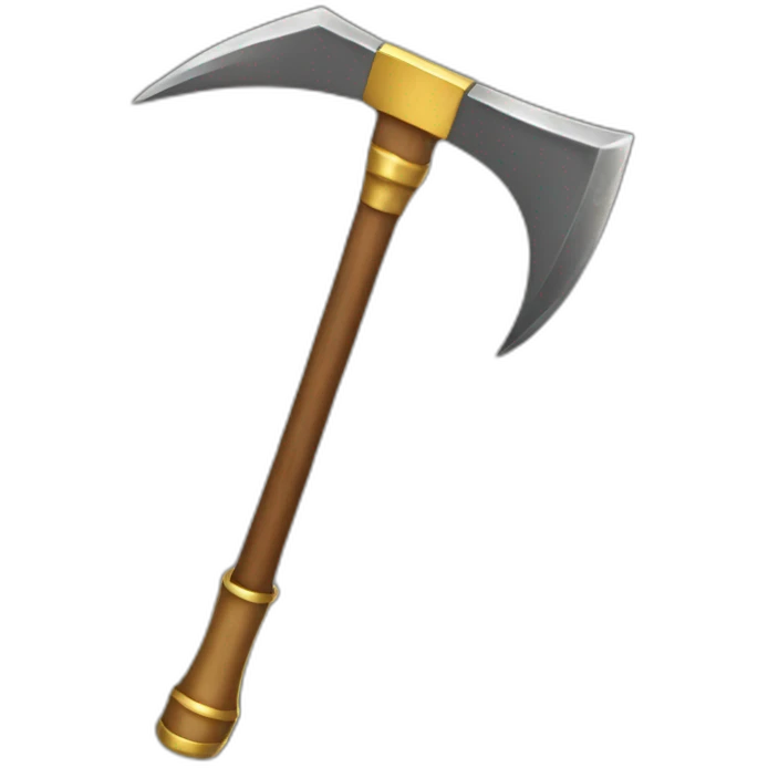 pickaxe gold emoji