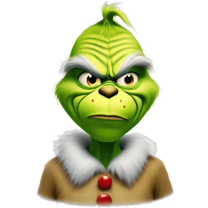The grinch emoji