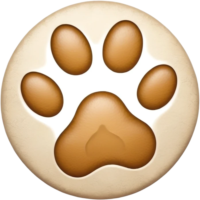 puppy paw print emoji